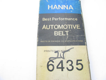Hanna 6435  Accessory Drive Belt - 0.44'' X 44.375'' - 36 Degree