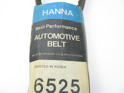 Hanna 6525 Accessory Drive Belt - 0.44'' X 53.125'' - 36 Degree