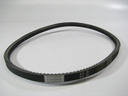 Hanna AX31 Lawn Mower Cogged Accessory Drive Belt - 1/2'' X 33''