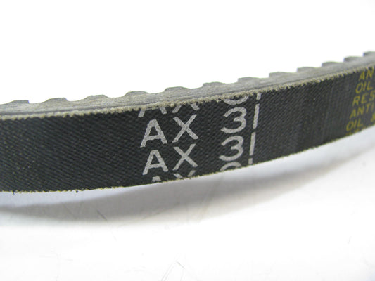 Hanna AX31 Lawn Mower Cogged Accessory Drive Belt - 1/2'' X 33''