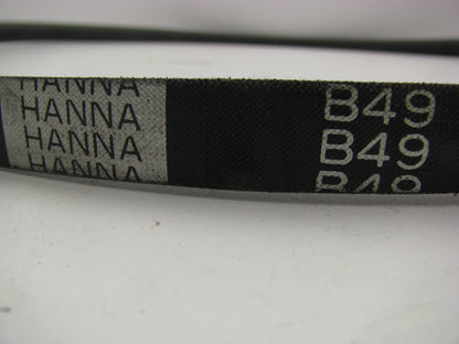 Hanna B49 Industrial Accessory Drive Belt - 5/8'' X 52''
