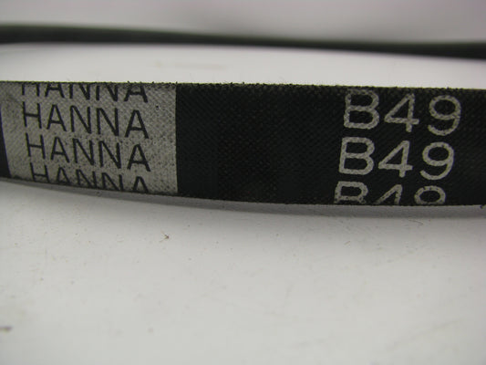 Hanna B49 Industrial Accessory Drive Belt - 5/8'' X 52''