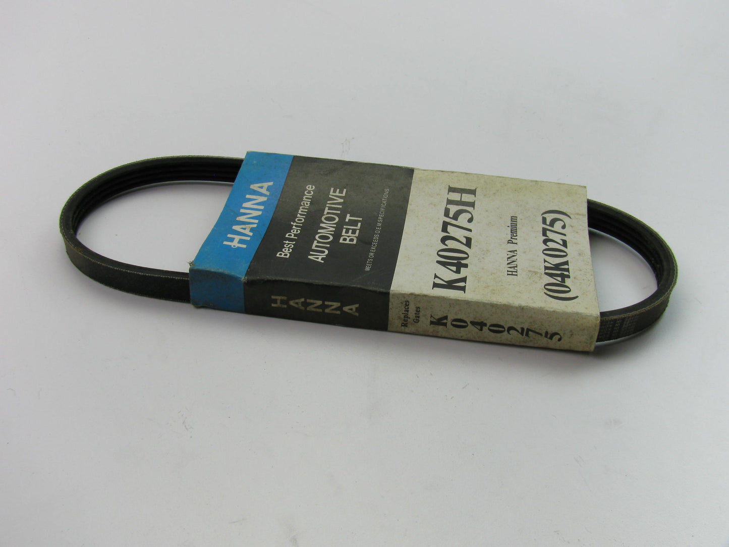 Hanna K40275H Serpentine Belt - 0.56'' X 28.00'' - 4 Ribs