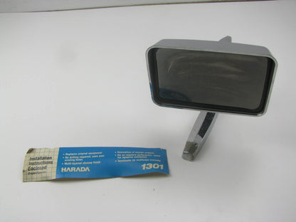 Harada 1301 Universal Rectangle Chrome Mirror - 5-11/16'' X 3-9/16''