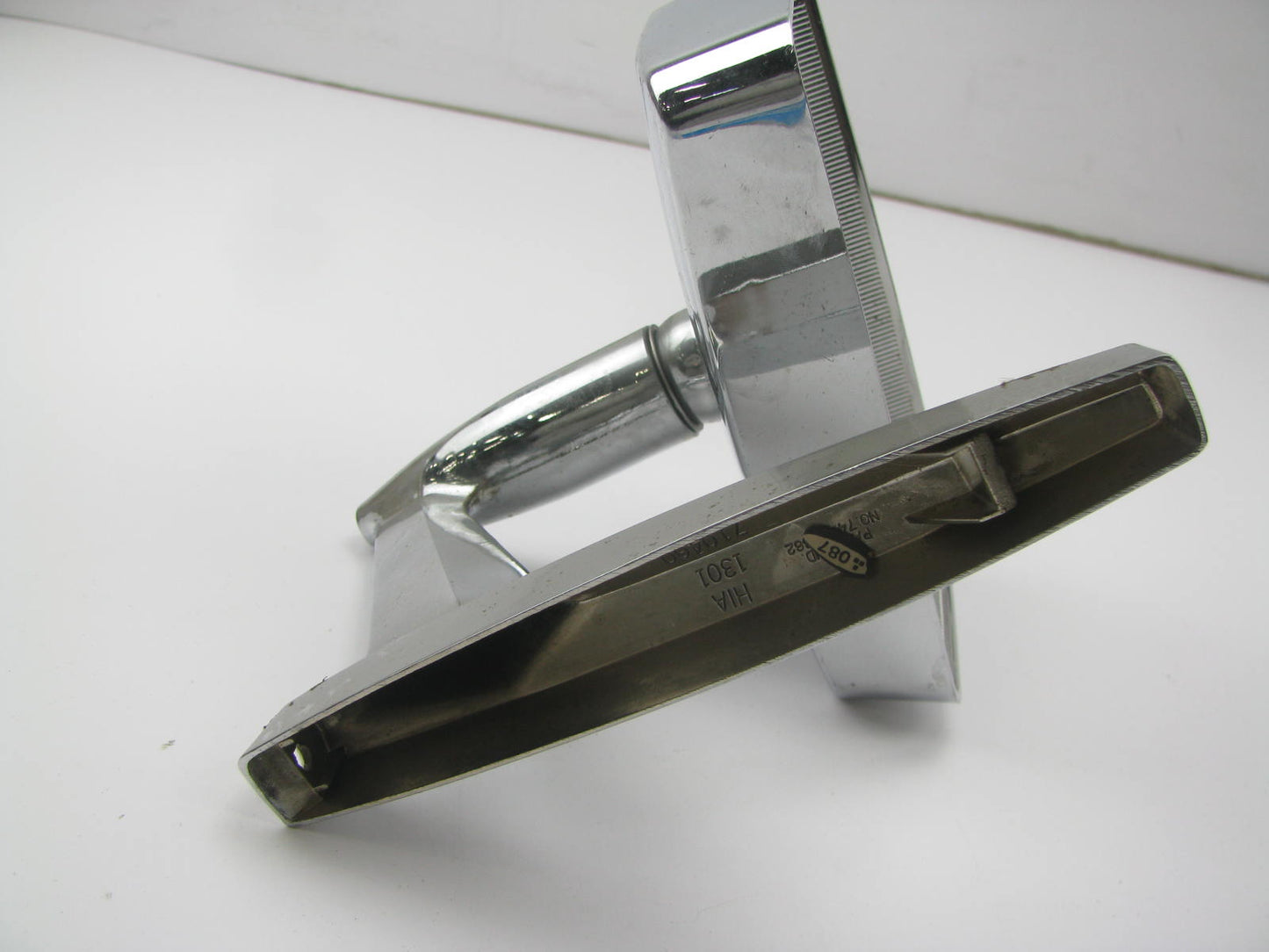 Harada 1301 Universal Rectangle Chrome ABS Mirror LH Or RH - 5-11/16'' X 3-9/16''