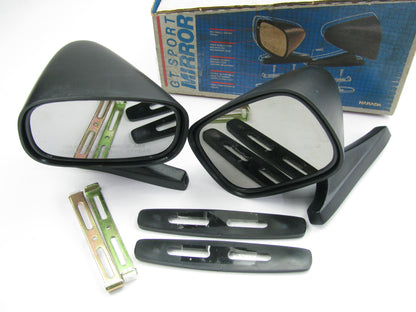 Vintage Harada 1600B Universal Side View Mirrors Kit For Datsun