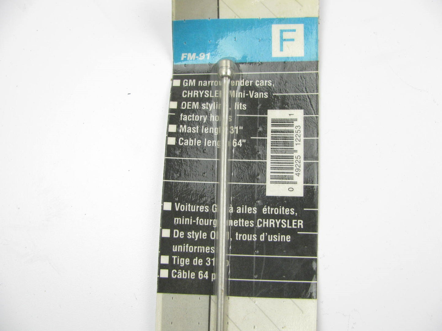 Harada FM-91 Antenna  31-inch Mast GM Chevy Pontiac Cars