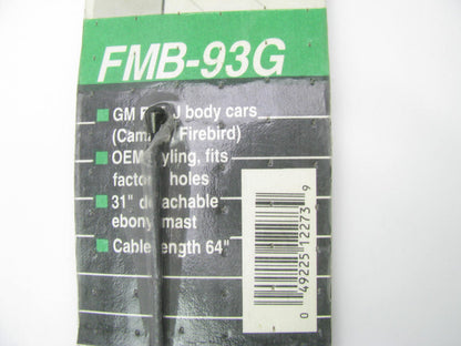 Harada FMB-93G Antenna For GM Chevy J-Body Cars (Camaro, Firebird)
