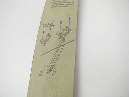 Harada PM-95H Roof Mount Replacement Antenna - 2 Section Mast Extends To 37''