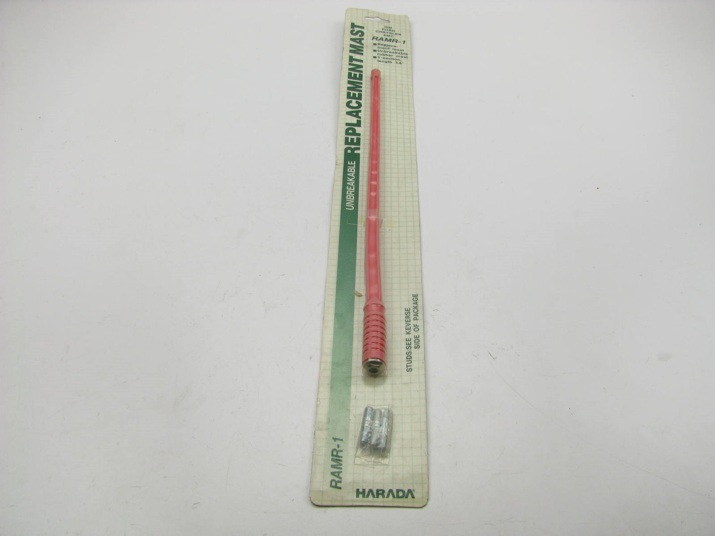 Harada Replacement Antenna Rubber - 1 Section Mast Extends To 14''