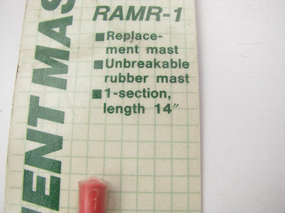 Harada Replacement Antenna Rubber - 1 Section Mast Extends To 14''