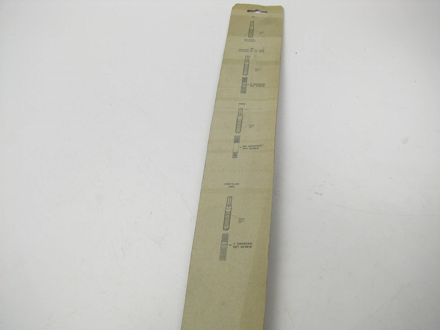 Harada Replacement Antenna Rubber - 1 Section Mast Extends To 14''