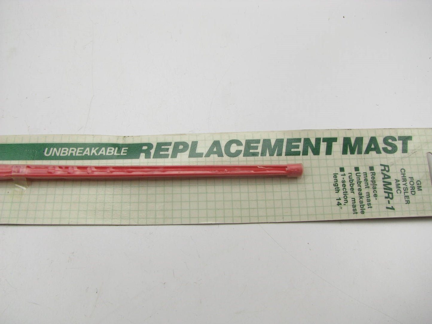 Harada Replacement Antenna Rubber - 1 Section Mast Extends To 14''