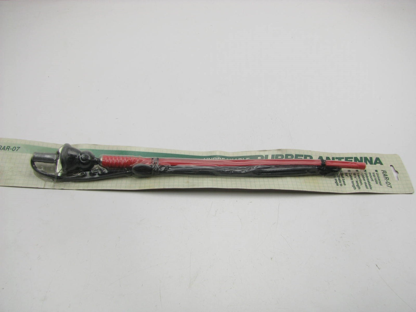 Harada RAR-07 Universal Rubber Antenna - 1 Section Mast 16.5'' Cable Length 54''