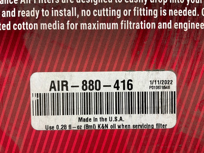 Hard Drive 880-416 High-Flo Air Filter H-D Twin Cam 99-06 EFI Softail 01-15