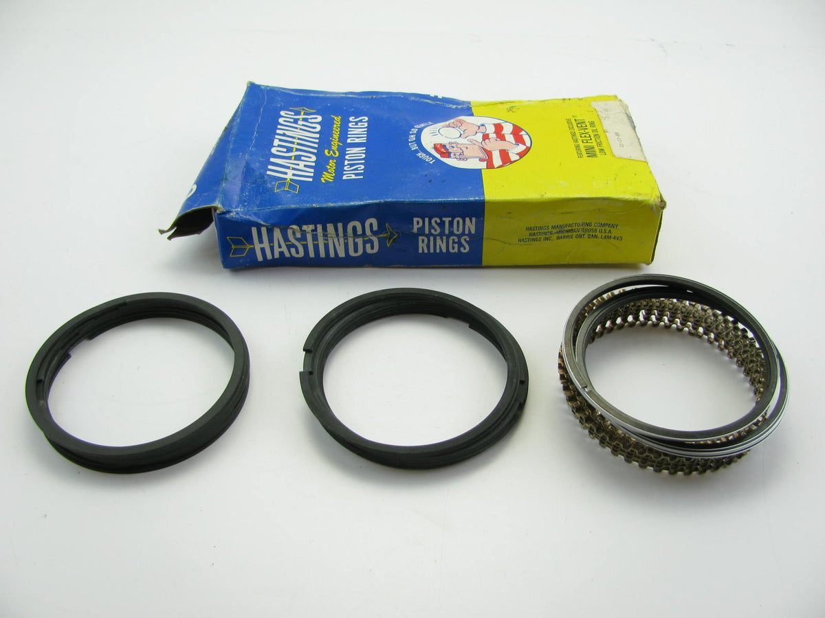 Hastings 148 Cast Piston Rings - Standard For 1975-1993 Chrysler 318 5.2L-V8