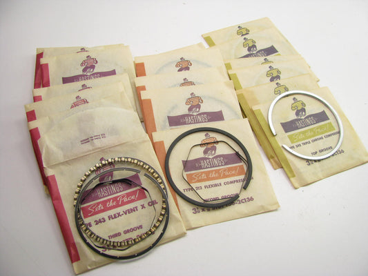 Hastings 2C-136 Engine Piston Rings - Standard Size