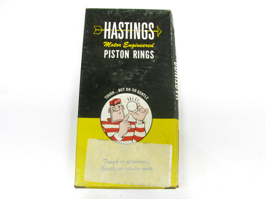 Hastings 2C4203 STD Chrome Piston Rings Set For 74-84 Ford Mercury 2.3L 4 Cyl