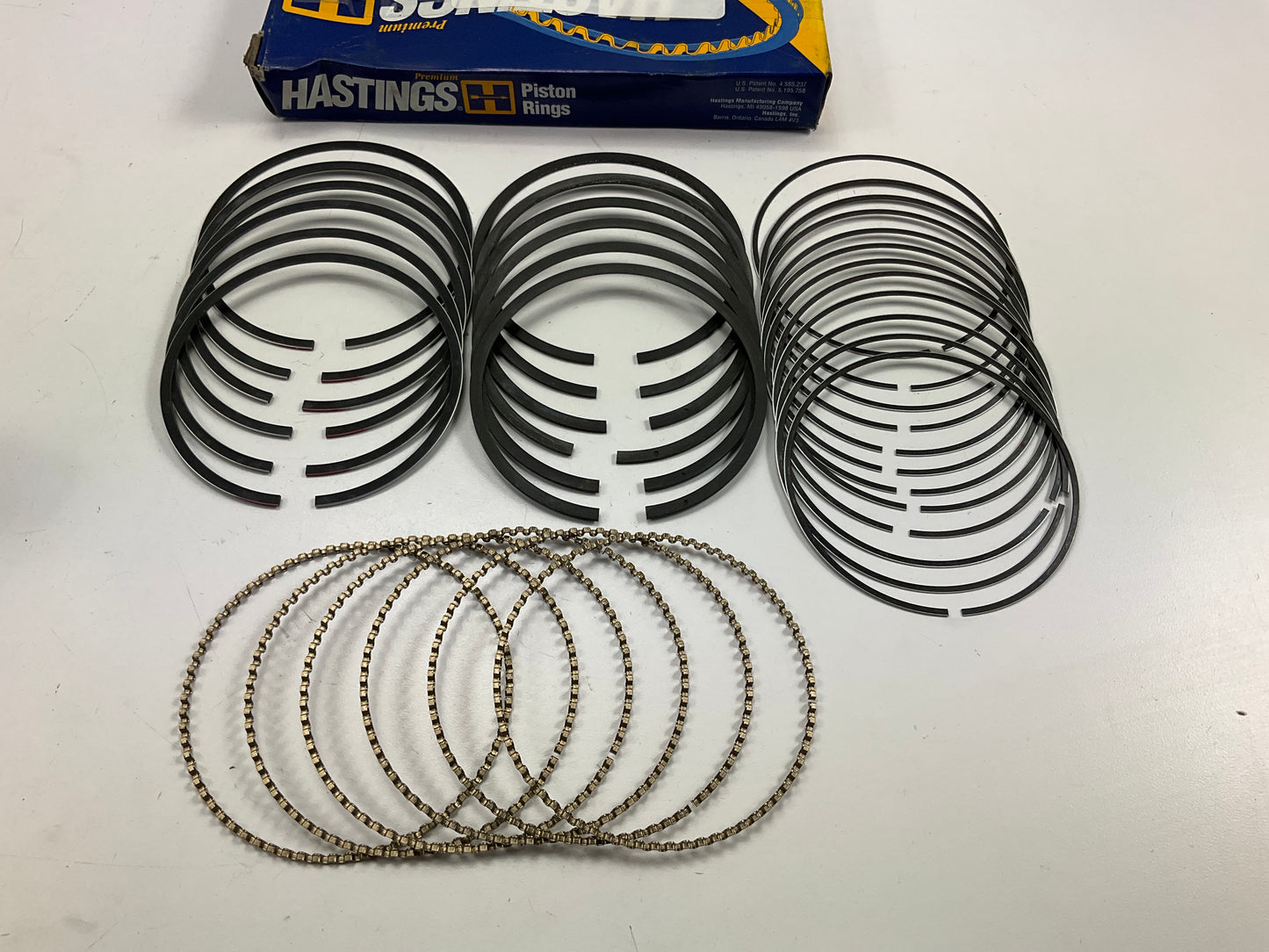 Hastings 2C4670 Engine Piston Rings - Standard For 1991-2005 Mitsubishi 6G72
