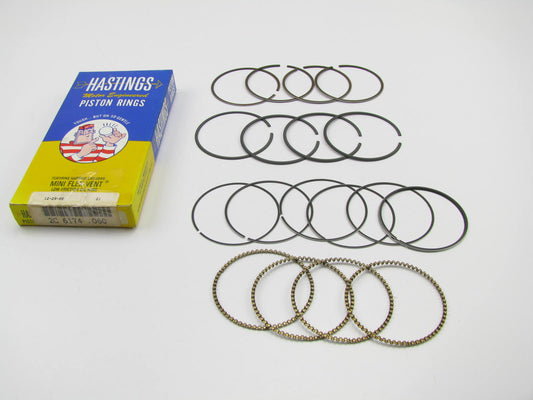 Hastings 2C6174 .060'' Engine Piston Rings 1982-1983 Honda 1.3L I4 EJZ ENG