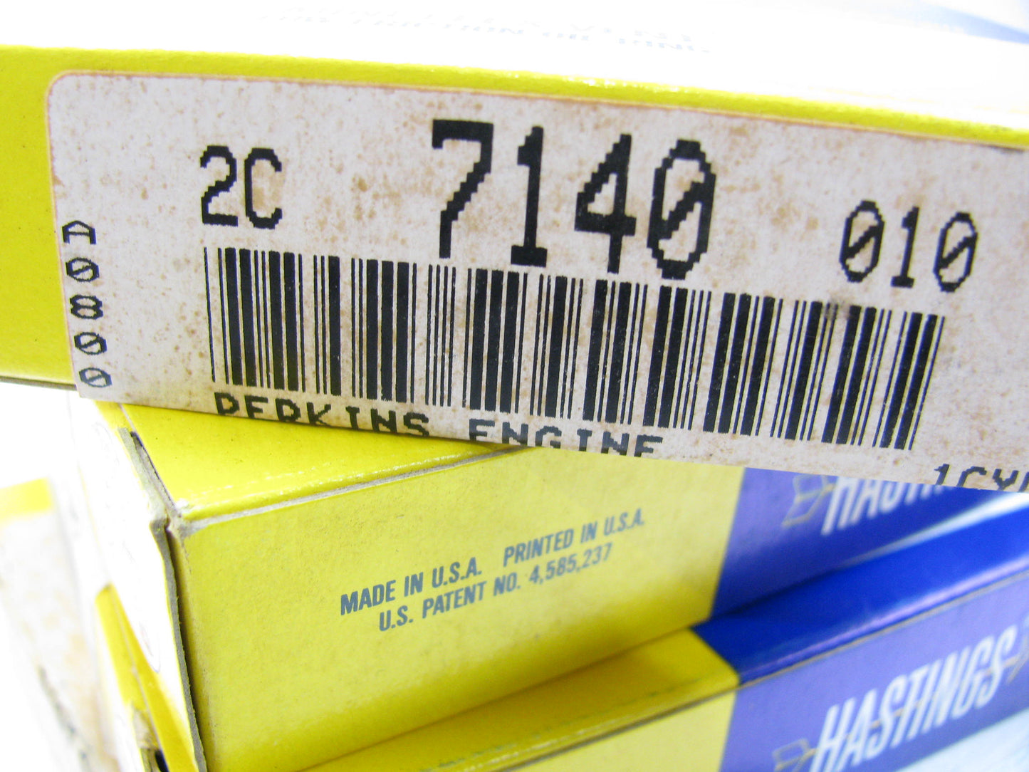 (6) Hastings 2C7140-010 Engine Piston Rings .010'' For Perkins 6-305D