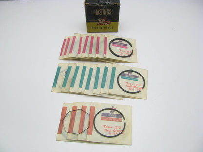 Hastings 4202 Piston Rings Set STD For 1963-1970 Morris, Austin 1000 1098
