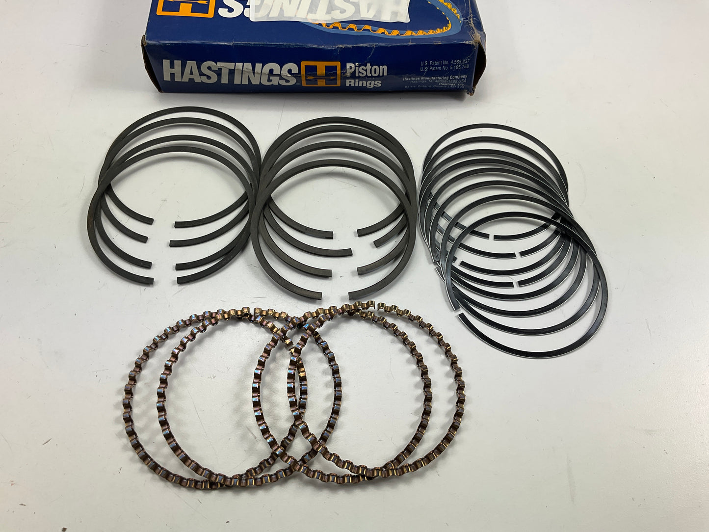 Hastings 4408 Engine Piston Rings - Standard 1982-1986 Chevrolet 1.8L 2.0L-L4