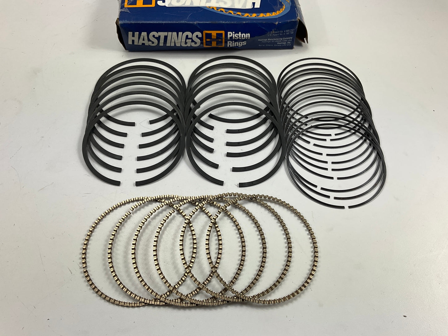 Hastings 4458 Engine Piston Rings - Standard 1987-1995 Buick 3.8L-V6