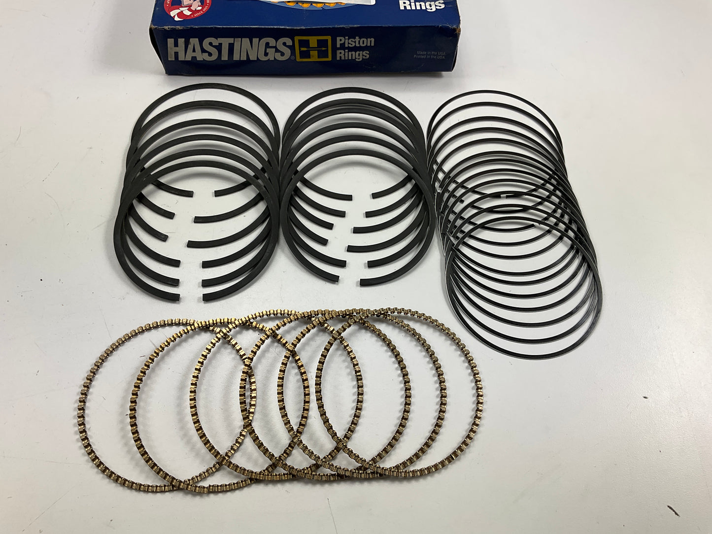 Hastings 4636 Engine Piston Rings - Standard For 1988-2011 Chysler 3.3L 3.7L-V6