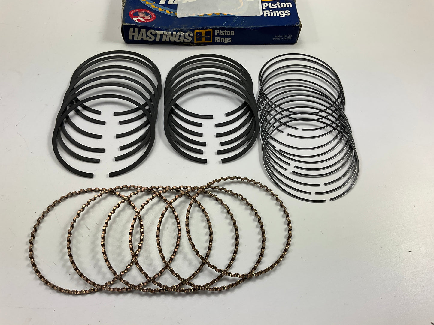 Hastings 4649 Engine Piston Rings - Standard 1991-1997 Chevrolet 3.4L-V6
