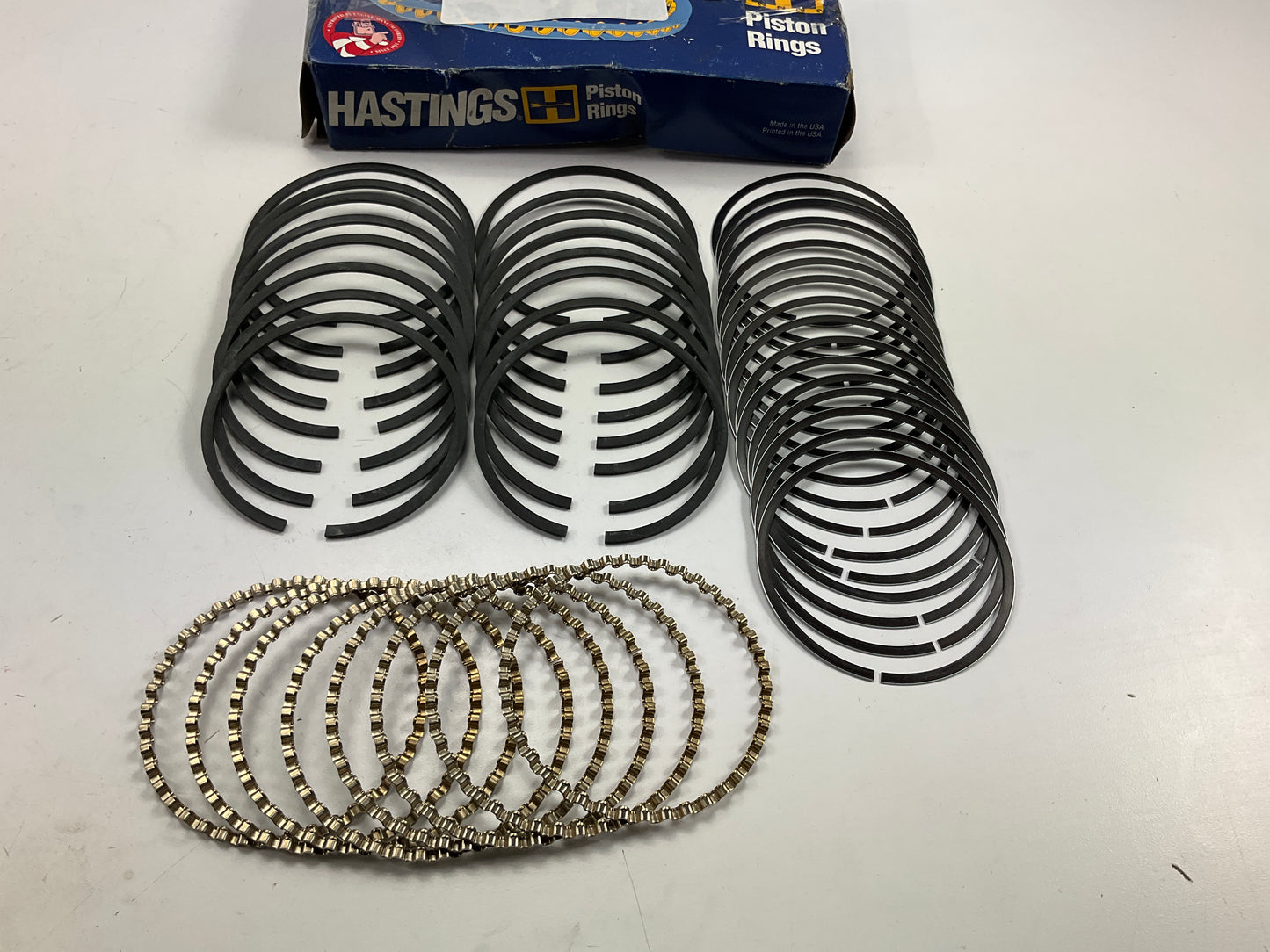 Hastings 5477 Engine Piston Rings - Standard 1975-1976 Chevrolet 262-V8