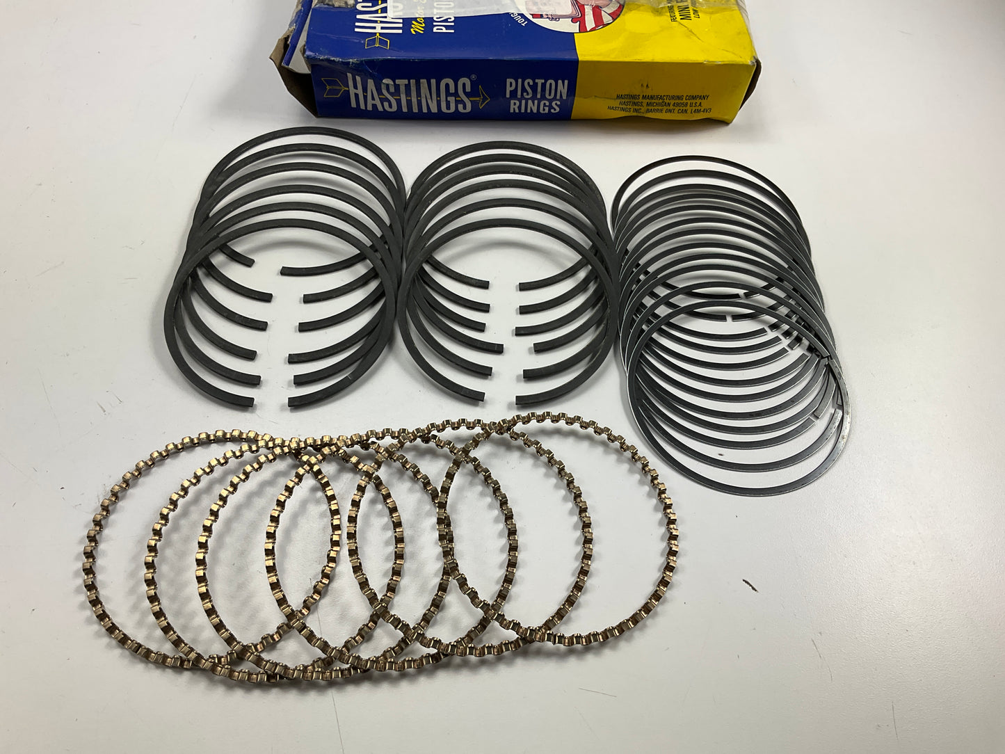 Hastings 5619 Engine Piston Rings - Standard 1980-1987 Cadillac 4.1L-V6