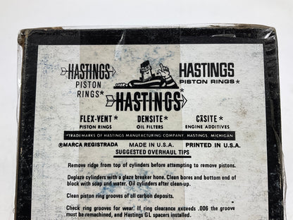 Hastings 562-040 Engine Piston Rings .040'' 1954-1955 Ford 239 W/ 3 Ring Piston