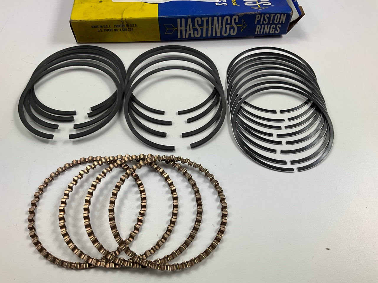 Hastings 5653 Engine Piston Rings - Standard 1981-1985 Ford Mercury 1.6L-L4