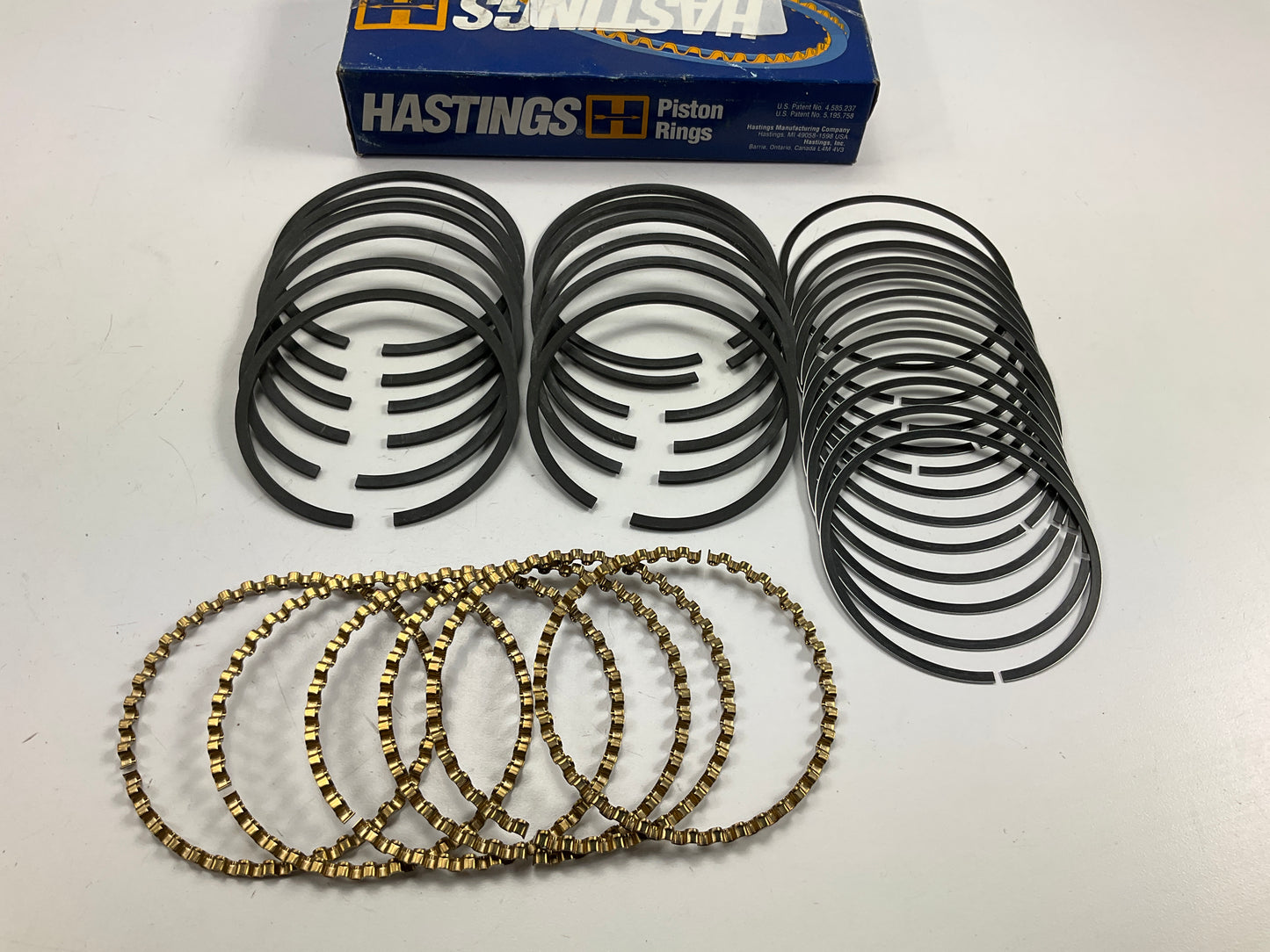 Hastings 582-030 Engine Piston Rings .030'' 1960-1972 Ford Mercury 144 170-L6
