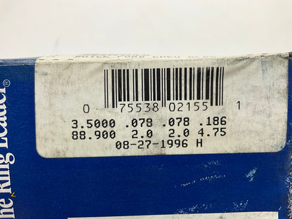 Hastings 582 Engine Piston Rings - Standard 1960-1972 Ford Mercury 144 170-L6