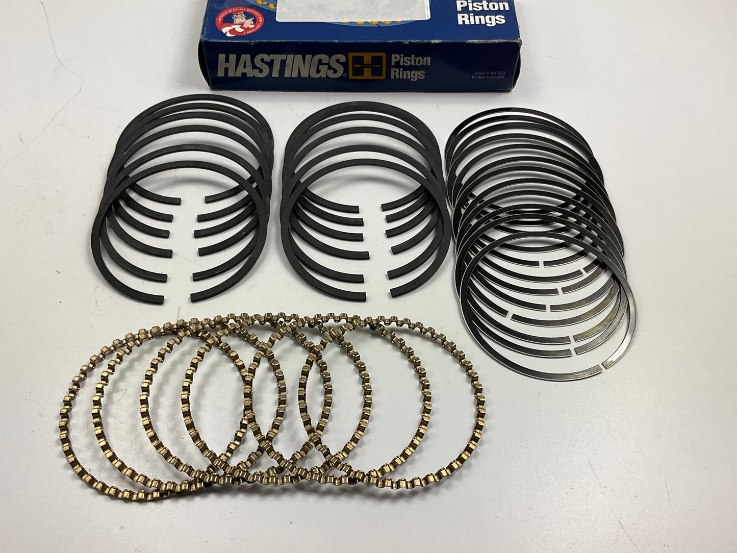 Hastings 586-030 Engine Piston Rings .030'' 1963-1984 Ford 200 250-L6