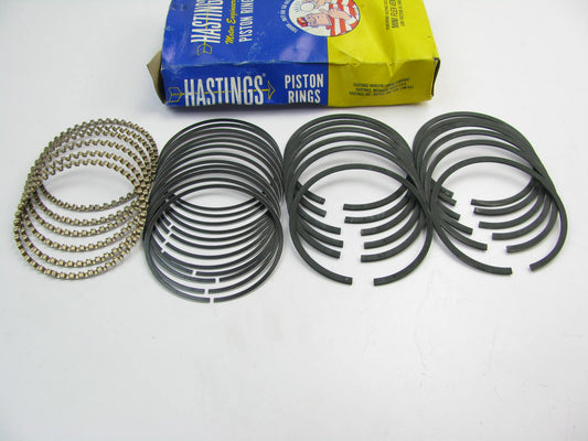 Hastings 592 Engine Piston Rings - Standard 1968-1994 Ford 240 300-L6