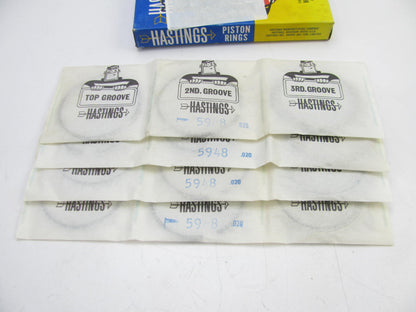 Hastings 5948 Piston Rings Set .020 For 1954-1965 Volkswagen 1.2L Eng