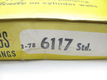 Hastings 6117 -STD Piston Rings Set 76-77 VW Dasher Rabbit HI-PO Piston