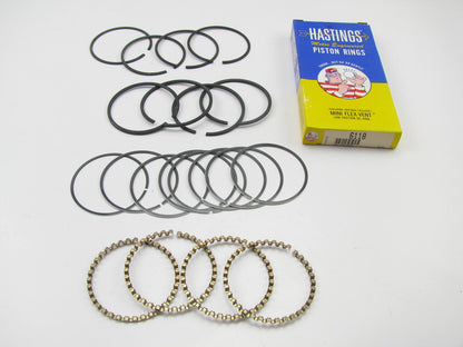 Hastings 6118 Engine Piston Ring Set STANDARD - 1975-1980 Audi Volkswagen 1.6L