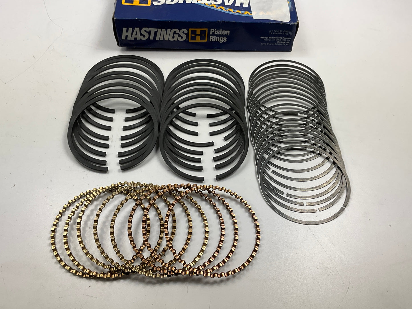 Hastings 6302 Piston Rings - Standard - International V304 V345 V304E V345E