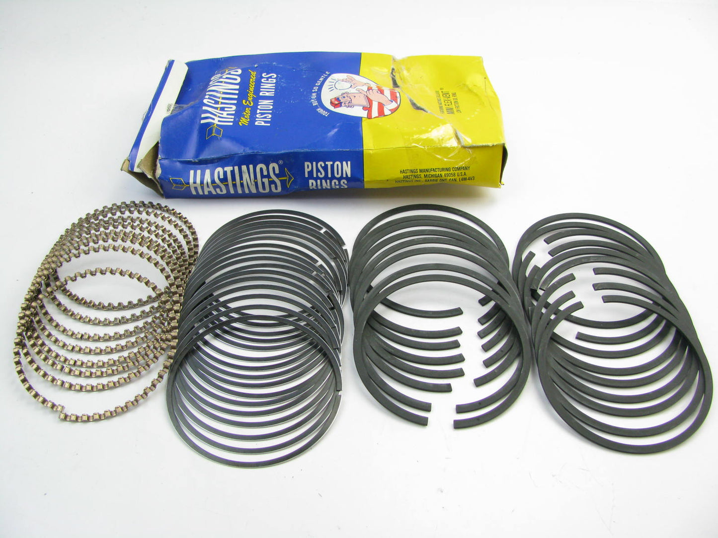 Hastings 661 Engine Piston Rings - Standard Size