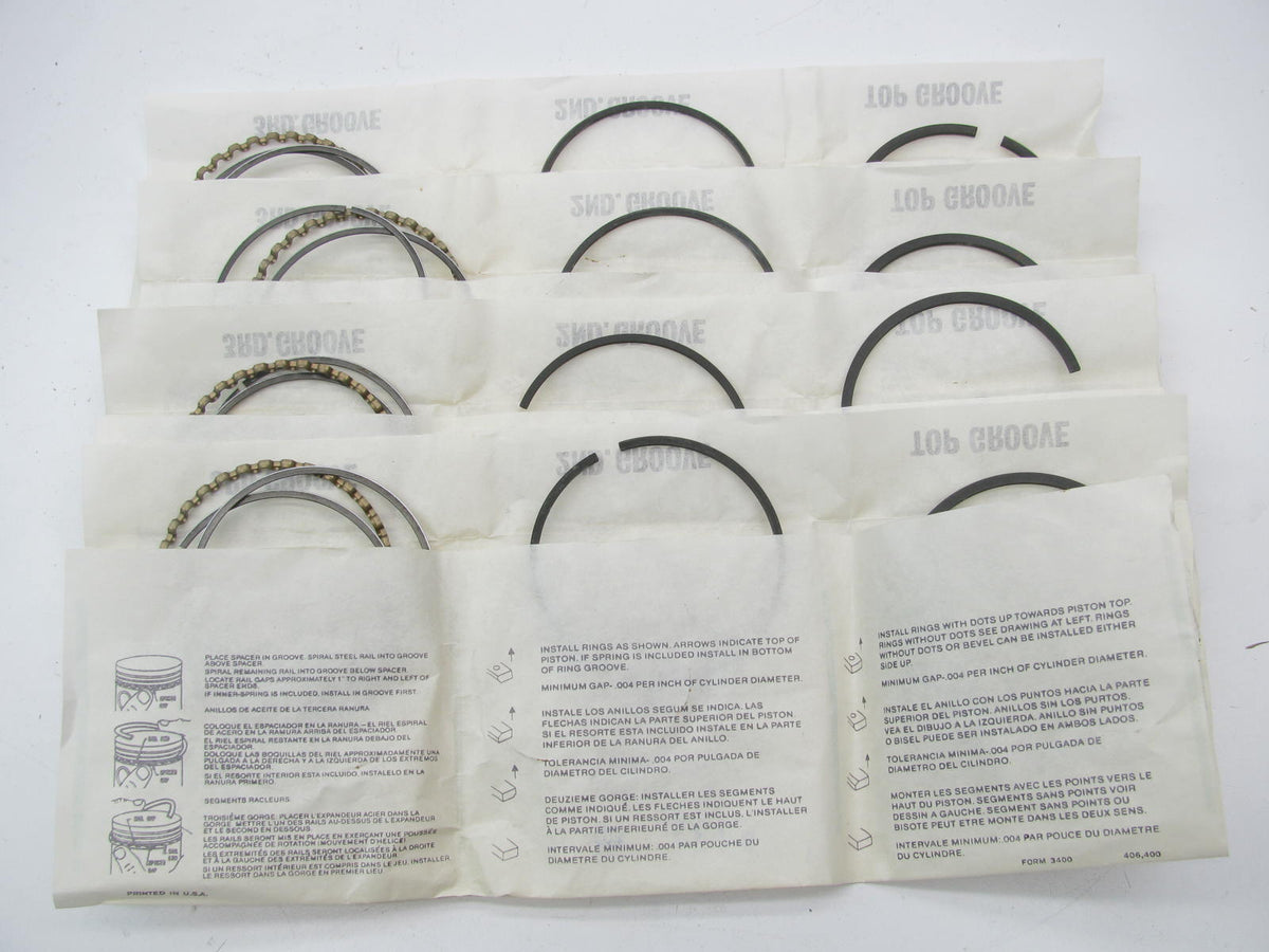 Hastings 6737 Piston Rings - Standard 1962-69 Triumph Herald 1200, Spitlire