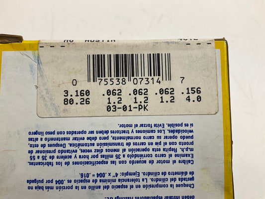 Hastings 6738-060 Piston Rings .060'' Austin-Rover 1798cc Marina, GT 1800