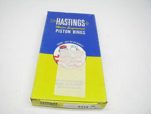 Hastings 9514 Piston Rings Set STD For 1972-1979 Fiat 128, Yugo GVX