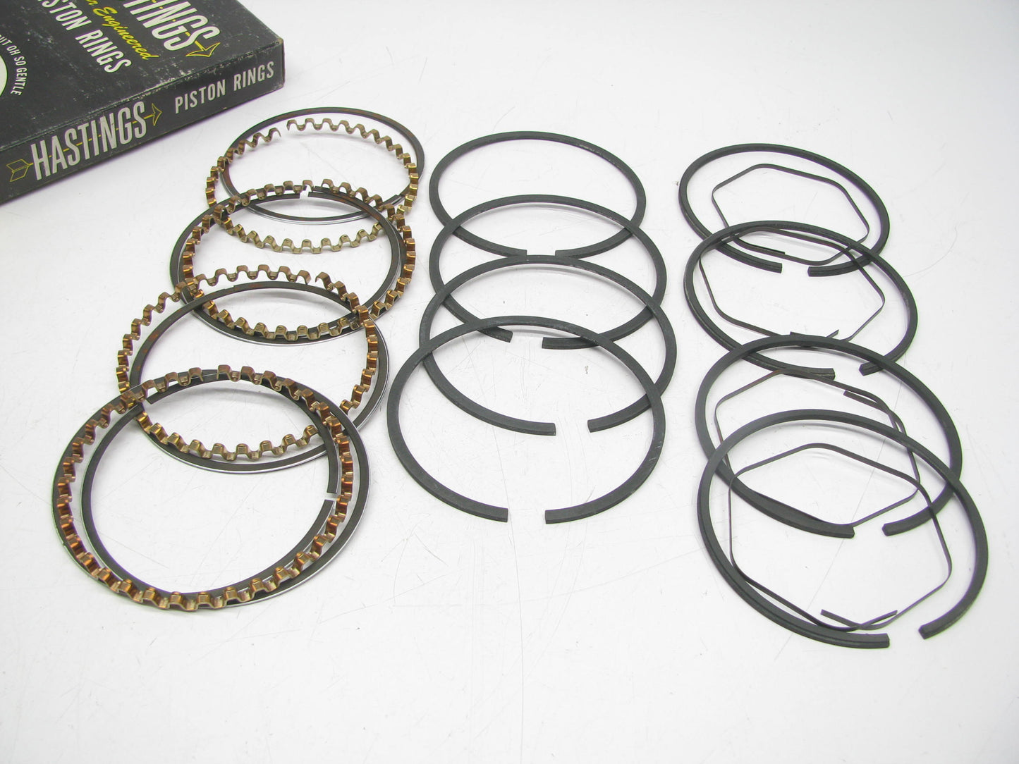 Hastings 9521 Engine Piston Rings - Standard For 1966-1973 Audi 1.8L-L4