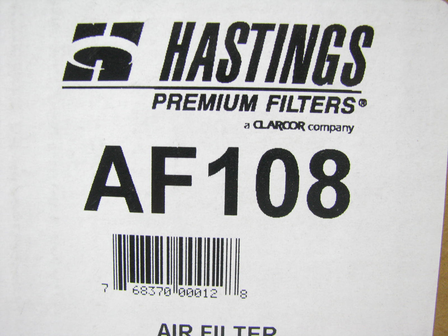 Hastings AF108 Engine Air Filter