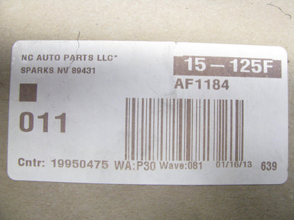 Hastings AF1184 Air Filter Replaces CA8621SY 42804 LAF8670 AT175224 AF25523