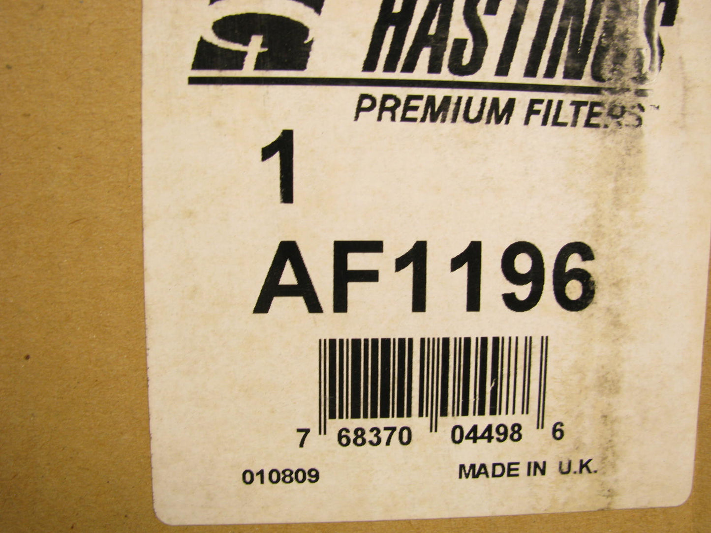 Hastings AF1196 Air Filter Replaces 46379 LAF8830 PA3853-FN 3595503-M1